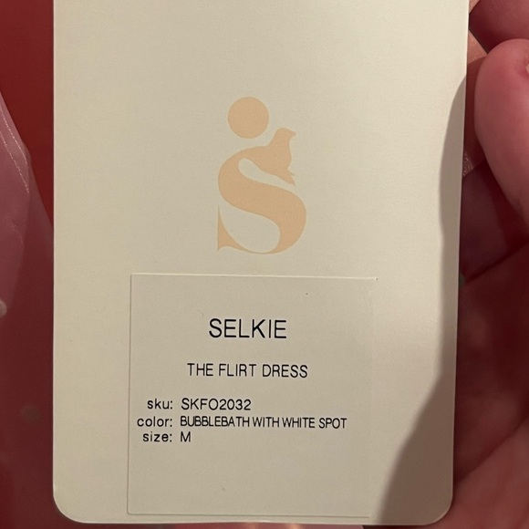 Selkie Flirt Dress in Bubble Bath- NWT medium - Picture 5 of 15